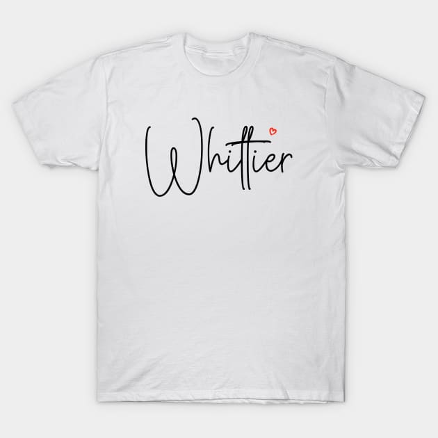 Whittier T-Shirt by MBNEWS